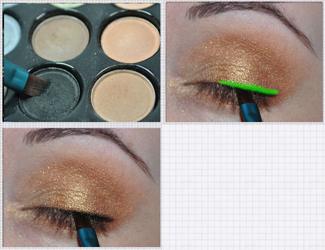 Tutorial de maquiagem tons de dourado 7