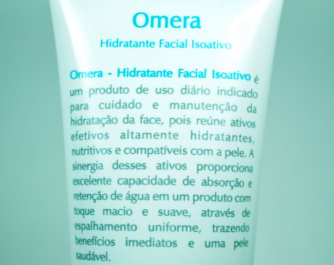 Hidratante Facial Isoativo Omera