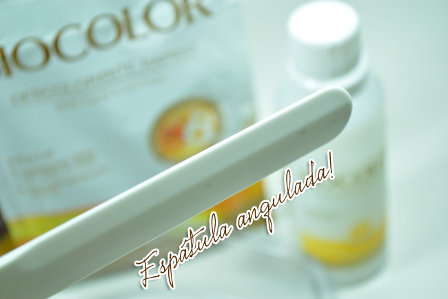 descolorante rápido BIOCOLOR espátula